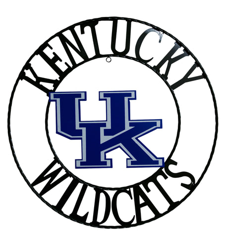 Kentucky Wildcats Wrought Iron Wall Decor 18"