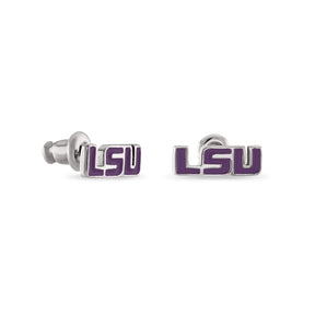 LSU Tigers Stud Earrings