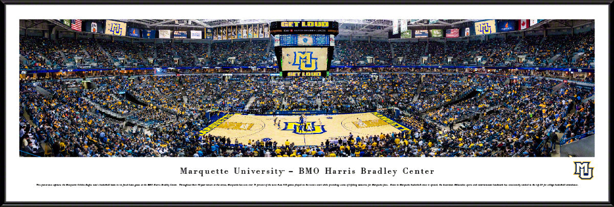 Marquette Golden Eagles Basketball - Standard Frame