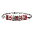 Nebraska Huskers Charm Bracelet