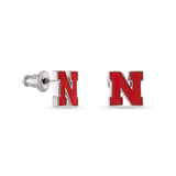 Nebraska Huskers Stud Earrings