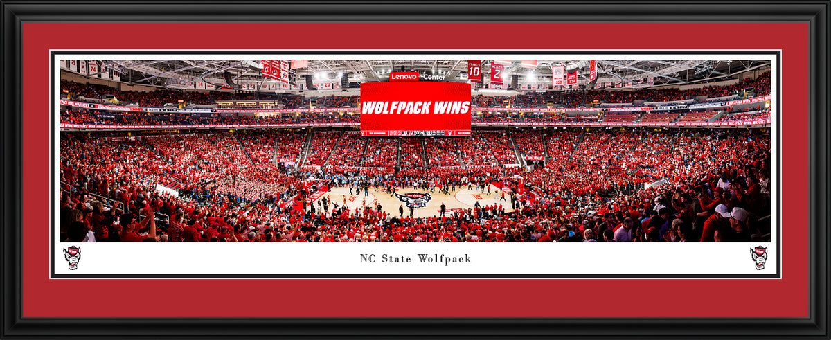 NC State Wolfpack Basketball - Deluxe Frame