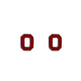 Ohio State Buckeyes Stainless Steel Stud Earrings