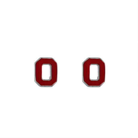 Ohio State Buckeyes Stainless Steel Stud Earrings