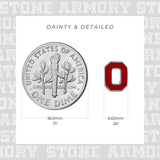 Ohio State Buckeyes Stainless Steel Stud Earrings