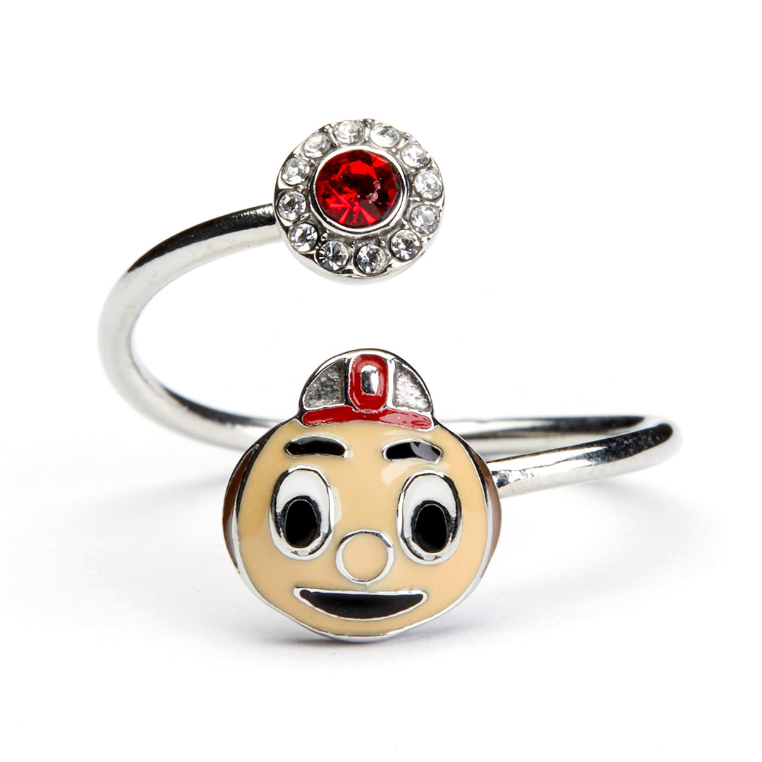 Ohio State Buckeyes Stainless Steel Adjustable Ring