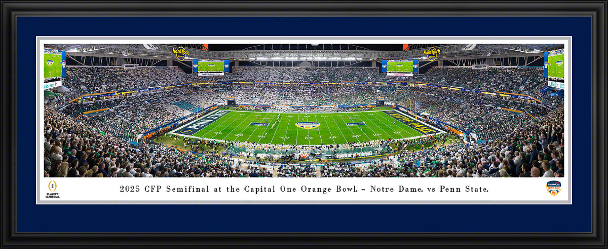 2025 Orange Bowl Championship Game, Notre Dame vs Penn State - Penn St Deluxe Frame