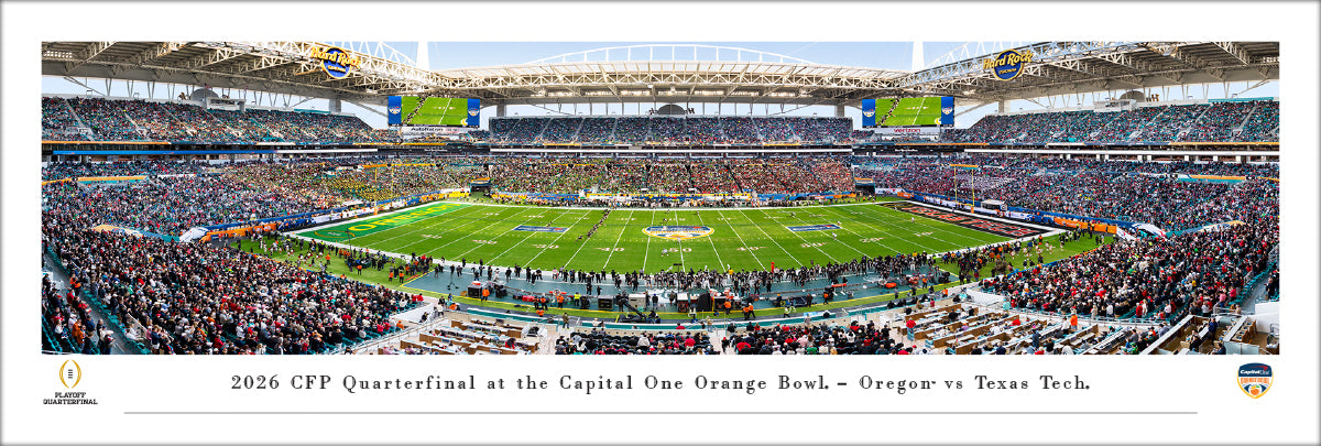 2026 Orange Bowl Game, Oregon vs Texas Tech