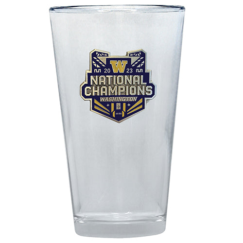 Michigan Wolverines 2023 National Champions Pint Glass