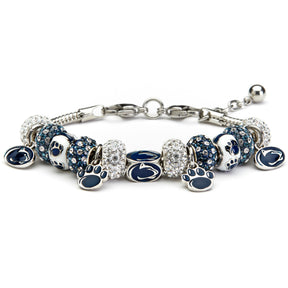 Penn State Nittany Lions Full Charm Bracelet