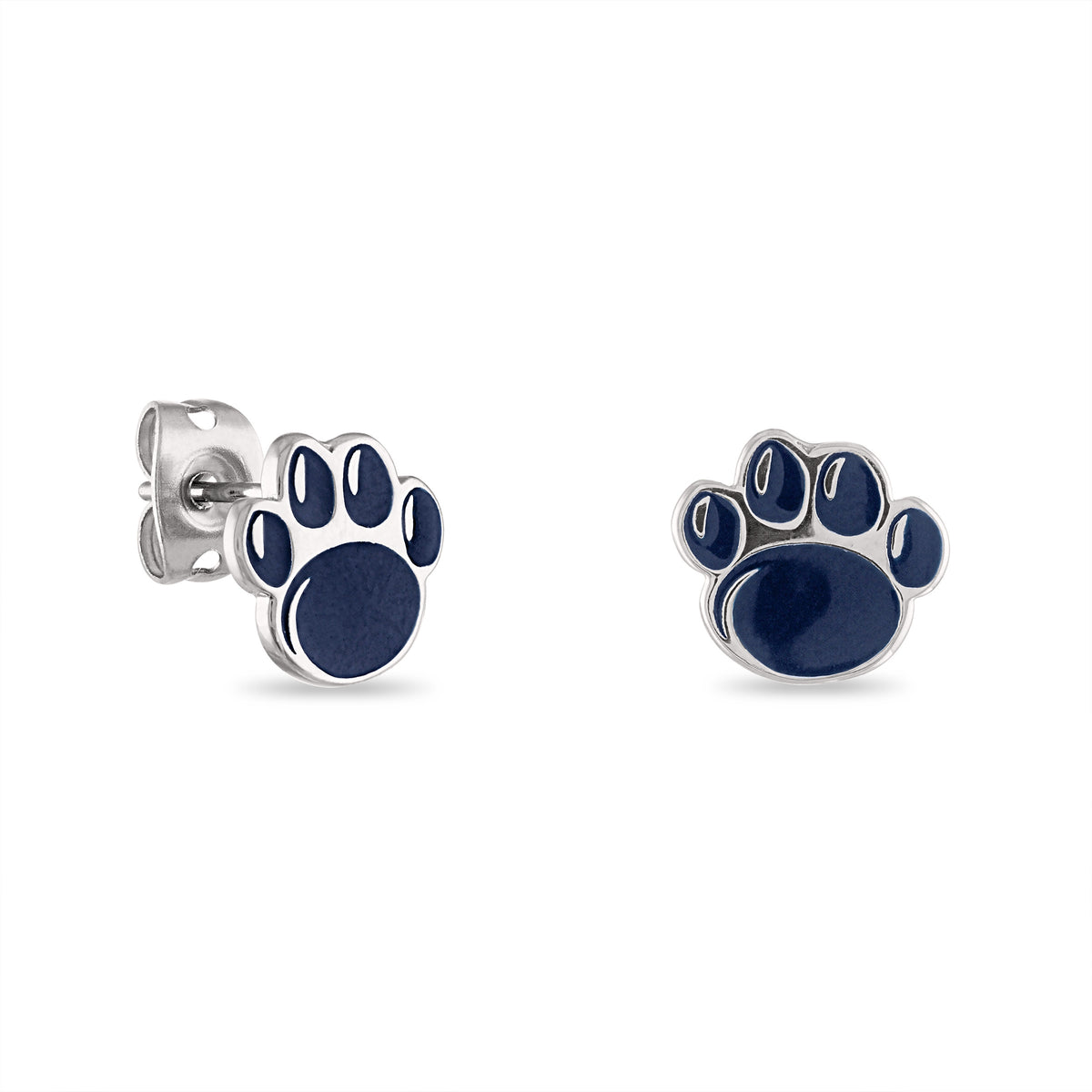 Penn State Nittany Lions Paw Stud Earrings