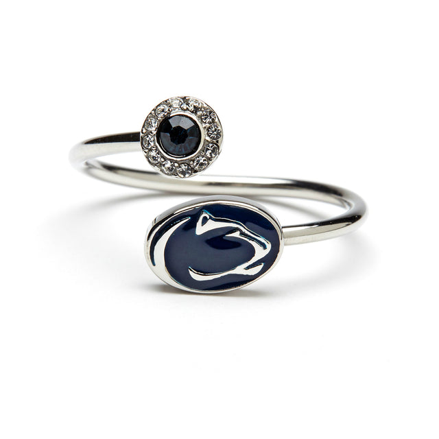 Penn State Nittany Lions Stainless Steel Adjustable Ring