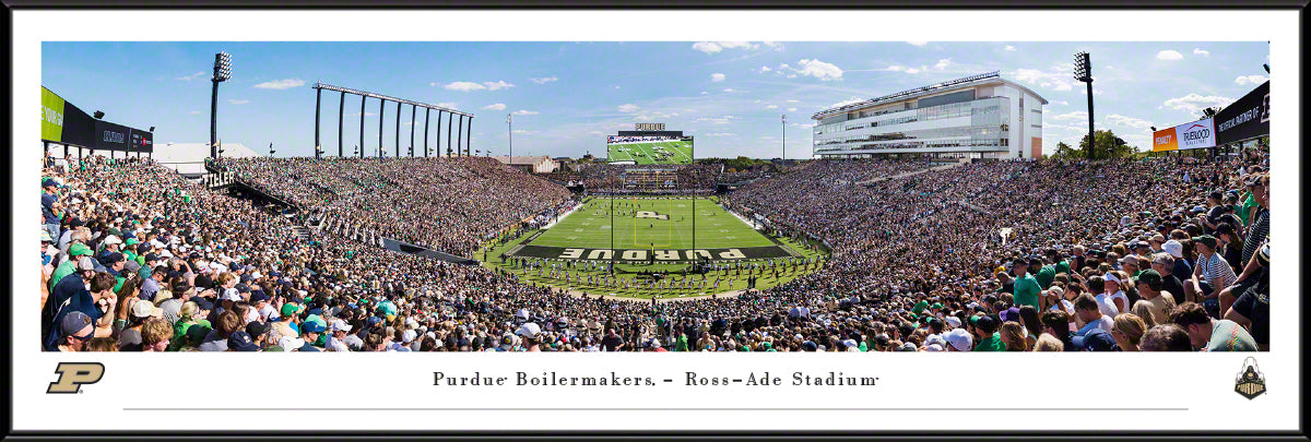 Purdue Football, End Zone - Standard Frame