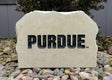 Show your love for the Purdue Boilermakers when you add this Engraved Limestone Decorative Stone to your collection.