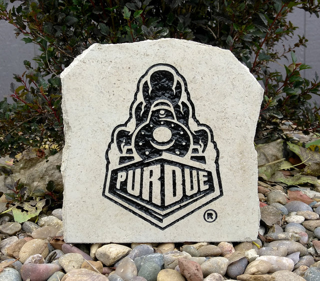 Show your love for the Purdue Boilermakers when you add this Engraved Limestone Decorative Stone to your collection.