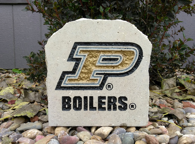Show your love for the Purdue Boilermakers when you add this Engraved Limestone Decorative Stone to your collection.