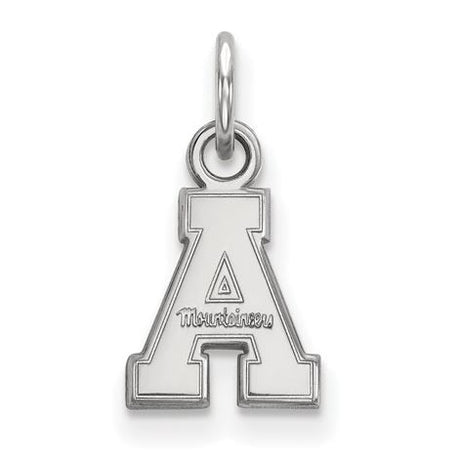 Appalachian State Mountaineers 14k White Gold Extra Small Pendant