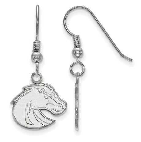 Boise State University 10k White Gold Large Pendant Necklace