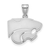 Iowa State University 10k White Gold Medium Pendant
