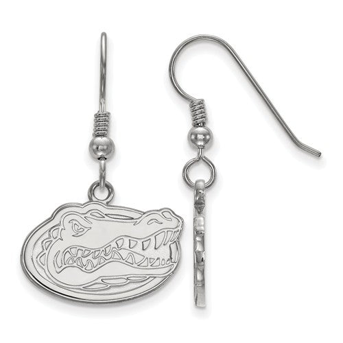 Clemson Tigers Paw Sterling Silver Enamel Pendant Necklace