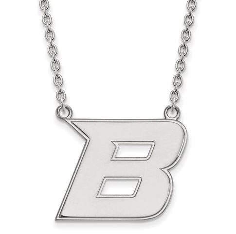 Boise State Broncos Sterling Silver Small Pendant