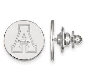 Appalachian State Mountaineers Mountaineers 10k White Gold Medium Pendant
