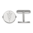 Appalachian State Mountaineers Sterling Silver Gold Plated Cufflinks