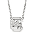 Penn State Nittany Lions Sterling Silver Enamel Pendant