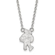 Iowa Hawkeyes Sterling Silver Pendant Necklace