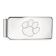 Boise State University 14k White Gold Large Pendant