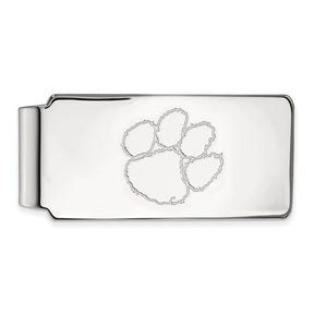 Boise State University 14k White Gold Large Pendant