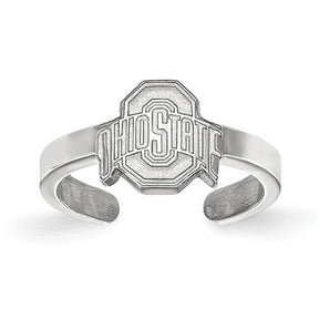 Northwestern University Sterling Silver Small Post Earrings