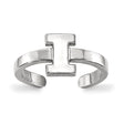 Georgia Tech Sterling Silver Ankle Bracelet