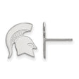 Michigan Wolverines Enamel and Silver Necklace