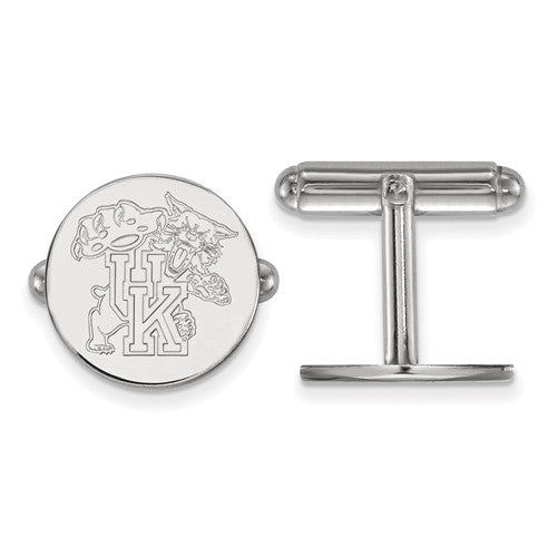 Iowa State University Cyclones Sterling Silver Small Center Wire Bangle Bracelet