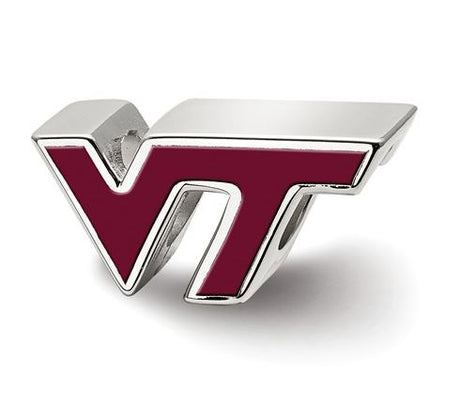 USC Trojans Sterling Silver Enamel USC Pendant Necklace