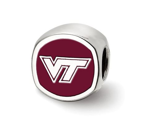 USC Trojans Sterling Silver Enamel Pendant Necklace