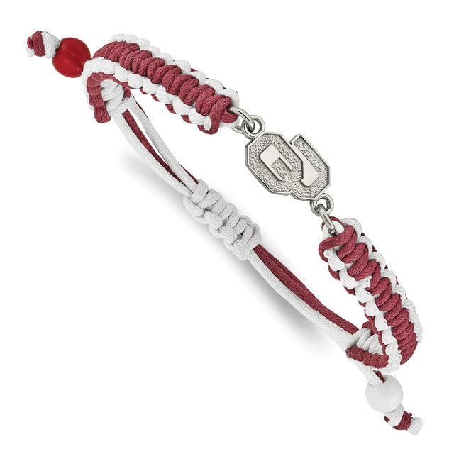 Ohio State Buckeyes Adjustable Cord Bracelet