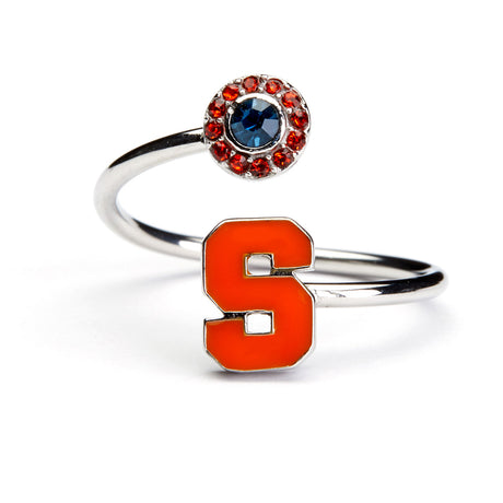 Syracuse Orange Stainless Steel Adjustable Ring