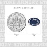 Penn State Nittany Lions Mascot Stud Earrings
