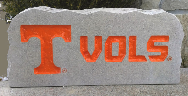 Show your love for the Tennessee Volunteers when you add this Engraved Limestone Decorative Stone to your collection.