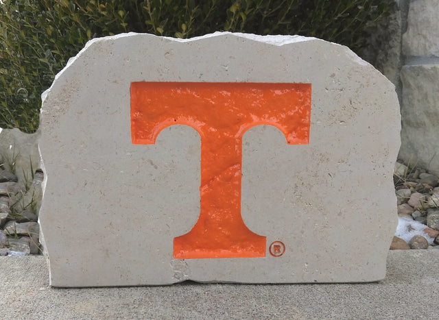 Show your love for the Tennessee Volunteers when you add this Engraved Limestone Decorative Stone to your collection.