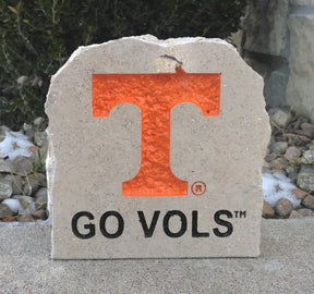 Show your love for the Tennessee Volunteers when you add this Engraved Limestone Decorative Stone to your collection.