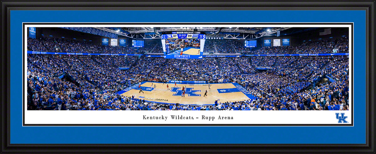 Kentucky Wildcats Basketball - Deluxe Frame – College Logo Stuff