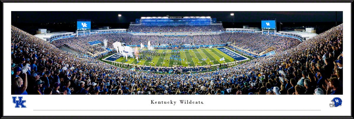 Kentucky Wildcats Football - Standard Frame