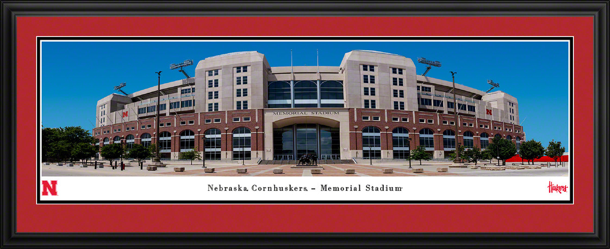 Nebraska Memorial Stadium  - Deluxe Frame