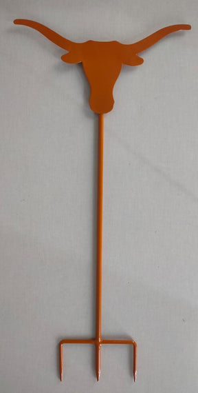 Texas Longhorns Wrought Iron Yard Decor