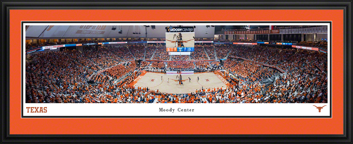 Texas Longhorns Basketball - Deluxe Frame – College Logo Stuff