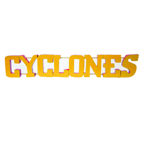 Iowa State Cyclones Recycled Metal Wall Decor