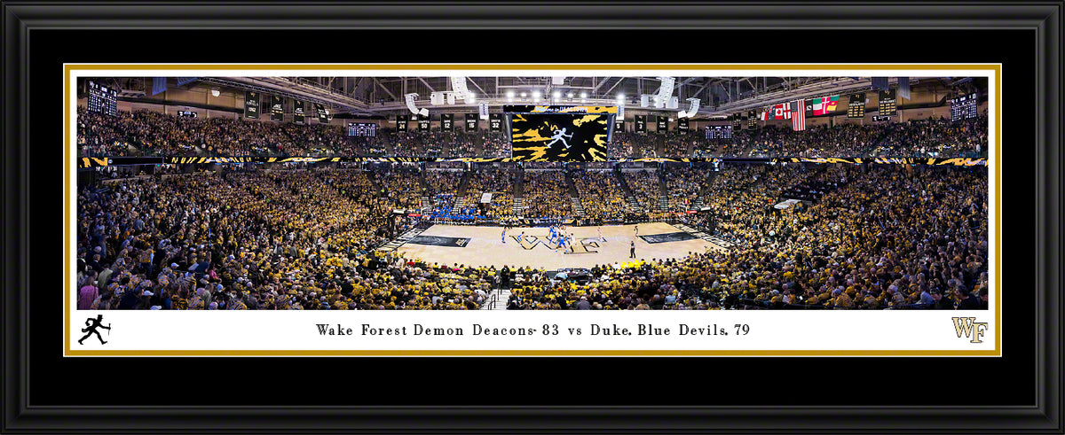 Wake Forest Basketball - Deluxe Frame